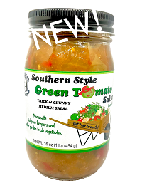 Green Tomato & Jalapeno Thick & Chunky Salsa